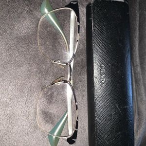 Prada Tortoiseshell Eyeglass Frames